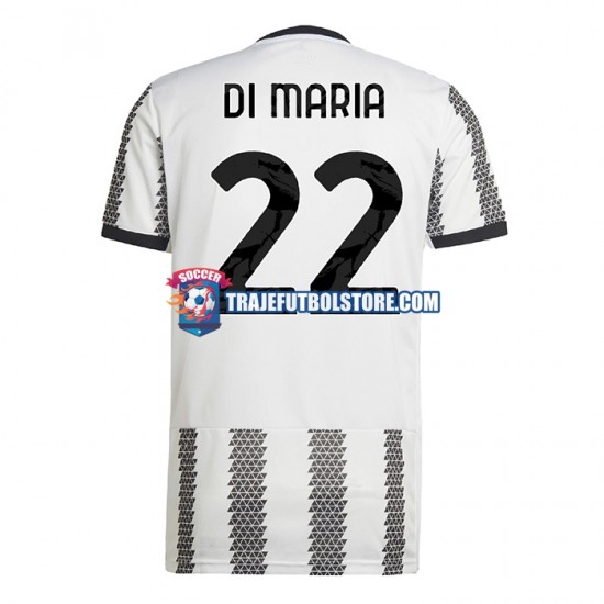 Camiseta 1ª Juventus Di Maria 22 Hombre 2022-2023 Manga Corta