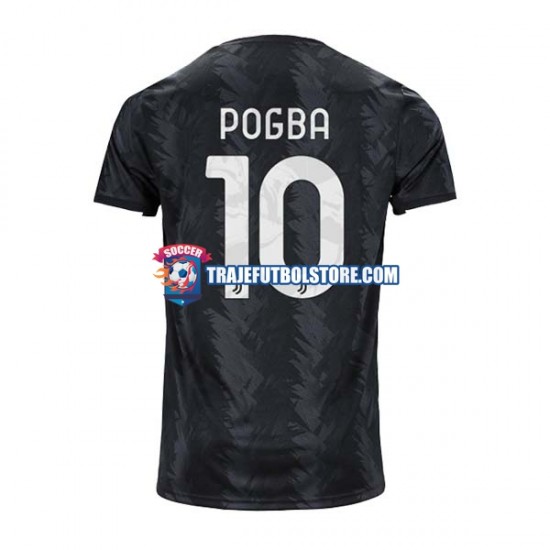 Camiseta 2ª Juventus Pogba 10 Hombre 2022-2023 Manga Corta