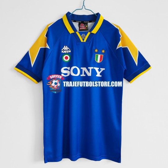 Camiseta 2ª Juventus Retro Hombre 1995-1996 Manga Corta