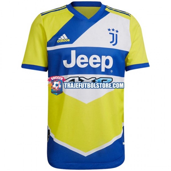 Camiseta 3ª Juventus Hombre 2021-2022 Manga Corta