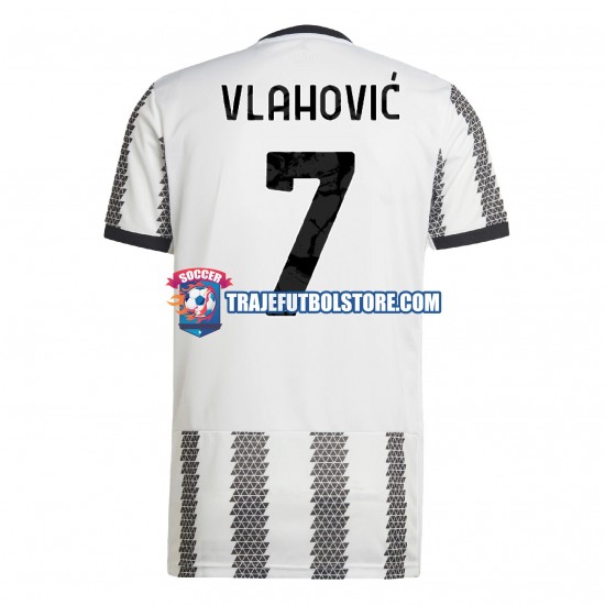 Camiseta 1ª Juventus Vlahovic 7 Hombre 2022-2023 Manga Corta