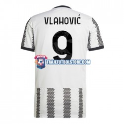 Camiseta 1ª Juventus Vlahovic 9 Hombre 2022-2023 Manga Corta