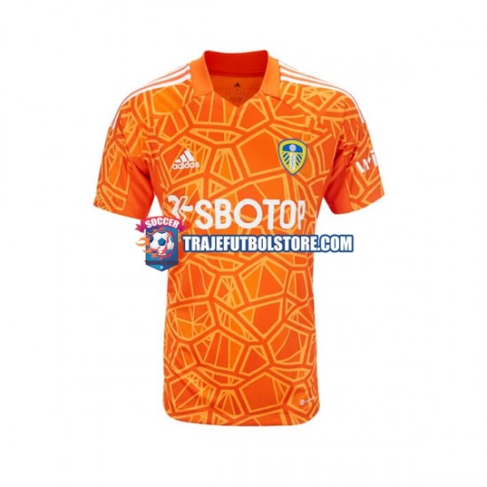 Camiseta 2ª Leeds United Portero Hombre 2022-2023 Manga Corta