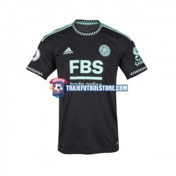 Camiseta 2ª Leicester City Hombre 2022-2023 Manga Corta