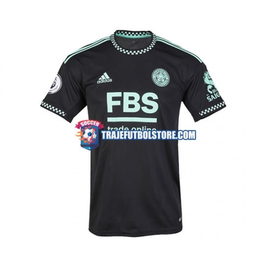 Camiseta 2ª Leicester City Hombre 2022-2023 Manga Corta