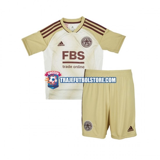 Camiseta 3ª Leicester City Niño 2022-2023 Manga Corta