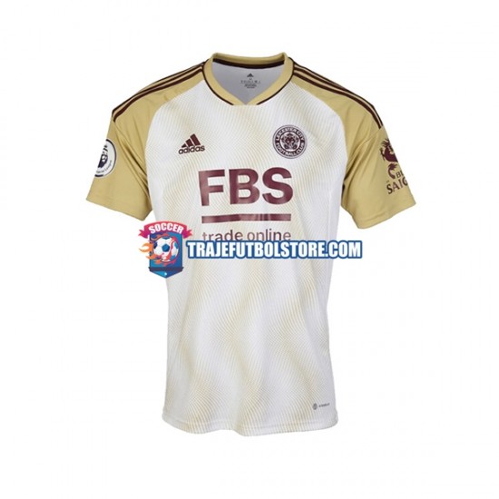 Camiseta 3ª Leicester City Hombre 2022-2023 Manga Corta