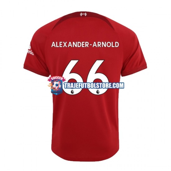 Camiseta 1ª Liverpool Alexander-Arnold 66 Hombre 2022-2023 Manga Corta