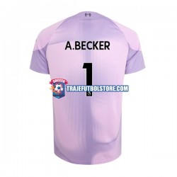 Camiseta 1ª Liverpool Alisson Becker 1 Portero Hombre 2022-2023 Manga Corta