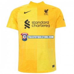 Camiseta 2ª Liverpool Portero Hombre 2021-2022 Manga Corta