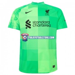 Camiseta 1ª Liverpool Portero Hombre 2021-2022 Manga Corta