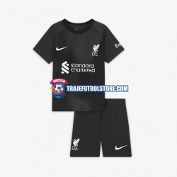 Camiseta 2ª Liverpool Portero Niño 2022-2023 Manga Corta