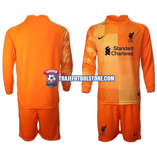 Camiseta 4ª Liverpool Portero Niño 2021-2022 ML