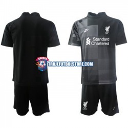 Camiseta 3ª Liverpool Portero Niño 2021-2022 Manga Corta