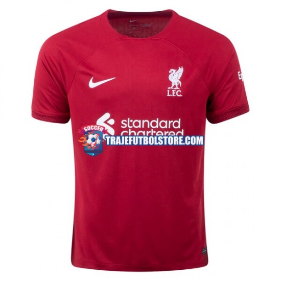 Camiseta 1ª Liverpool Hombre 2022-2023 Manga Corta