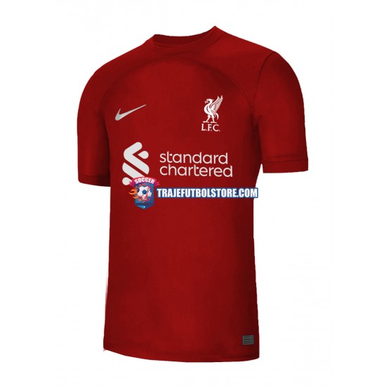 Camiseta 1ª Liverpool Hombre 2022-2023 Manga Corta