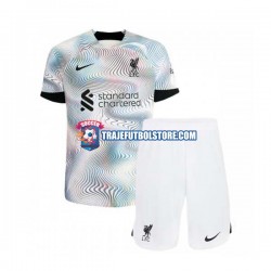 Camiseta 2ª Liverpool Niño 2022-2023 Manga Corta