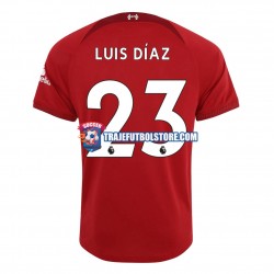 Camiseta 1ª Liverpool Luis Diaz 23 Hombre 2022-2023 Manga Corta