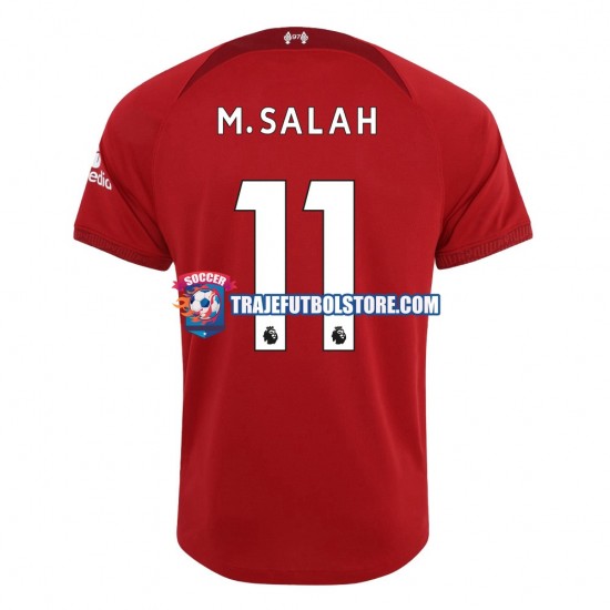 Camiseta 1ª Liverpool M.Salah 11 Hombre 2022-2023 Manga Corta