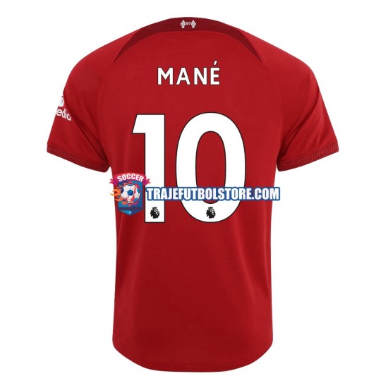 Camiseta 1ª Liverpool Mane 10 Hombre 2022-2023 Manga Corta