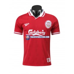 Camiseta 1ª Liverpool 1996-1997 Retro Hombre Manga Corta