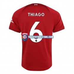 Camiseta 1ª Liverpool Thiago 6 Hombre 2022-2023 Manga Corta