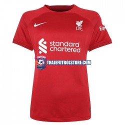Camiseta 1ª Liverpool Mujer 2022-2023 Manga Corta