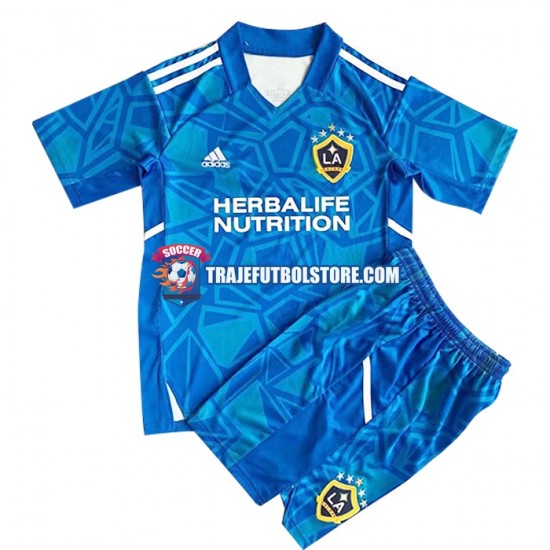 Camiseta 2ª Los Angeles Galaxy Portero Niño 2022-2023 Manga Corta