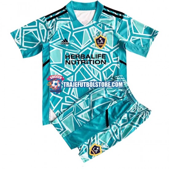 Camiseta 1ª Los Angeles Galaxy Portero Niño 2022-2023 Manga Corta