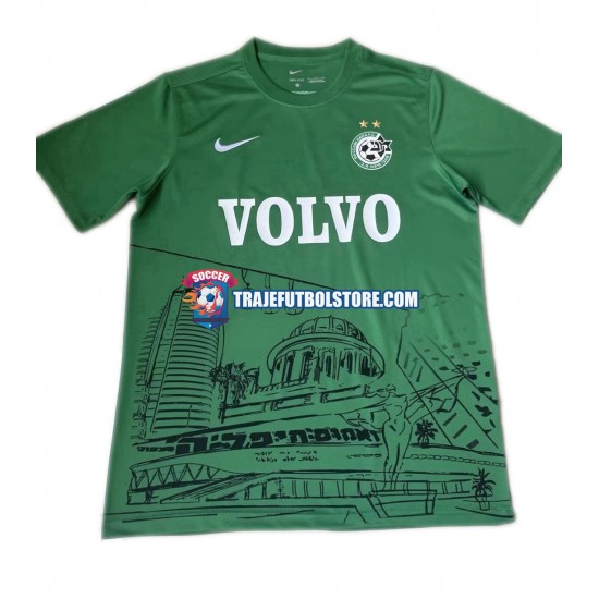 Camiseta 1ª Maccabi Haifa Commemorative Edition Hombre 2022-2023 Manga Corta