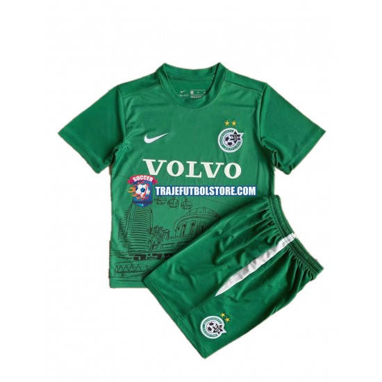Camiseta 1ª Maccabi Haifa Commemorative Edition Niño 2022-2023 Manga Corta
