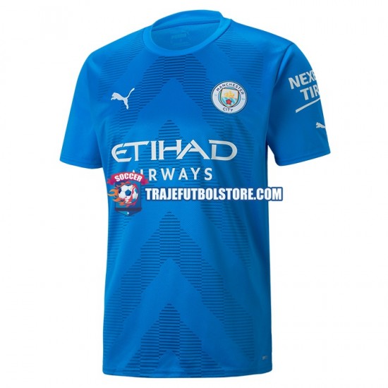 Camiseta 2ª Manchester City Portero Hombre 2022-2023 Manga Corta
