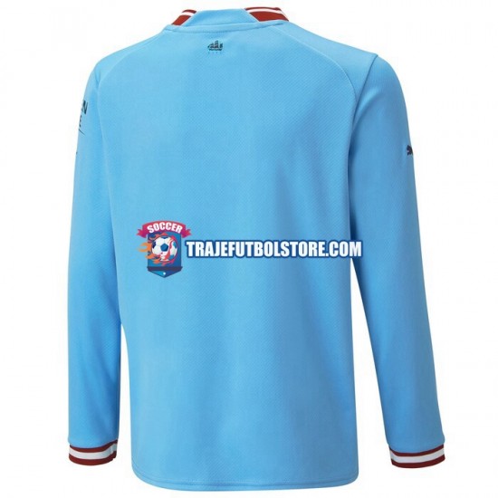 Camiseta 1ª Manchester City Hombre 2022-2023 ML