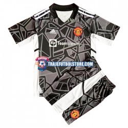 Camiseta 2ª Manchester United Portero Niño 2022-2023 Manga Corta
