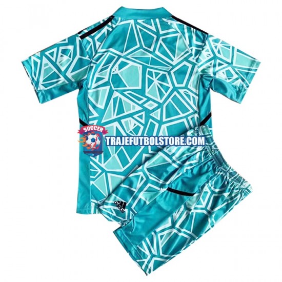 Camiseta 3ª Manchester United Portero Niño 2022-2023 Manga Corta
