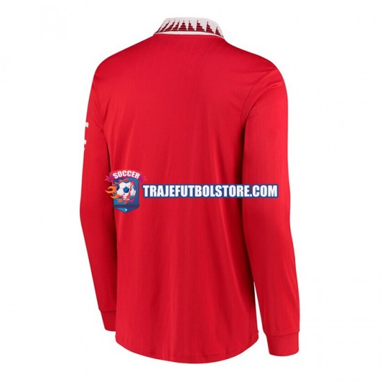 Camiseta 1ª Manchester United Hombre 2022-2023 ML
