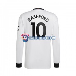 Camiseta 2ª Manchester United Rashford 10 Hombre 2022-2023 ML