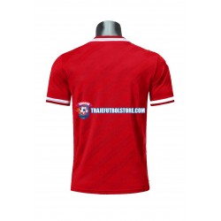 Camiseta 1ª Manchester United 1986 Retro Hombre Manga Corta