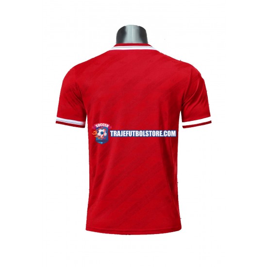 Camiseta 1ª Manchester United 1986 Retro Hombre Manga Corta