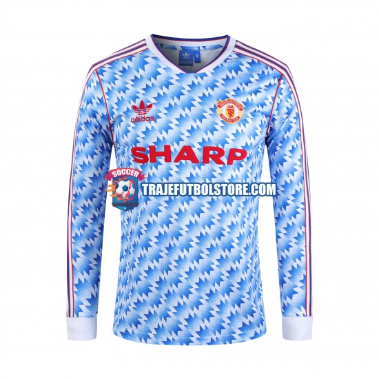 Camiseta 1ª Manchester United 1992 Retro Hombre ML