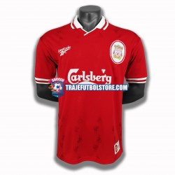 Camiseta 1ª Manchester United 1996-1997 Retro Hombre Manga Corta