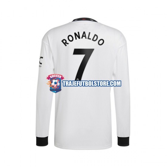 Camiseta 2ª Manchester United Ronaldo 7 Hombre 2022-2023 ML