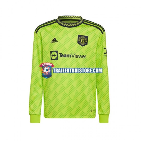Camiseta 3ª Manchester United Hombre 2022-2023 ML