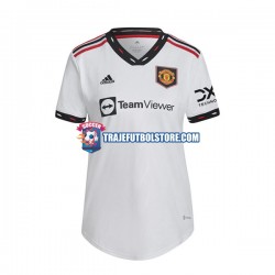 Camiseta 2ª Manchester United Mujer 2022-2023 Manga Corta