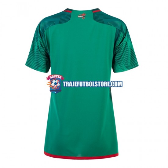 Camiseta 1ª México Mujer 2022-2023 Manga Corta