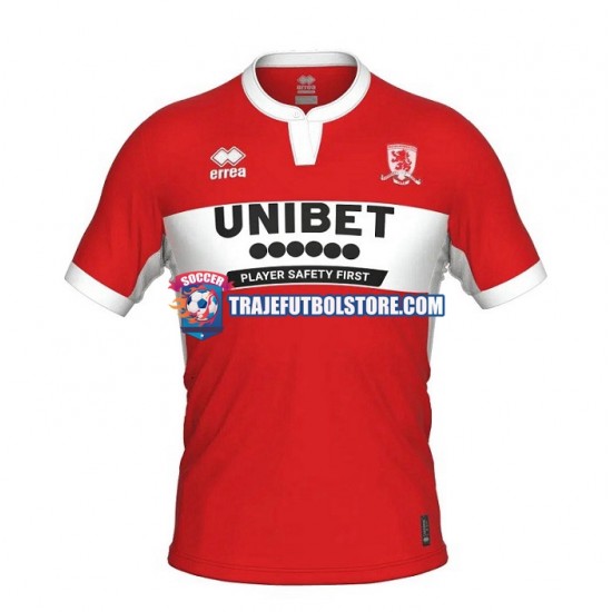 Camiseta 1ª Middlesbrough Hombre 2022-2023 Manga Corta