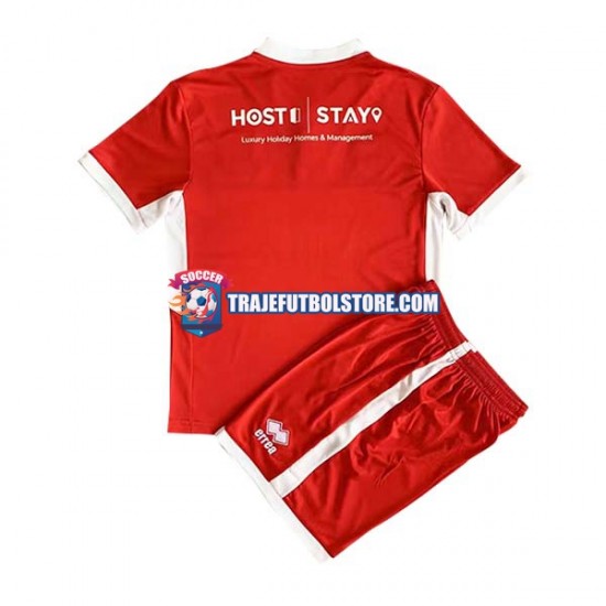 Camiseta 1ª Middlesbrough Niño 2022-2023 Manga Corta