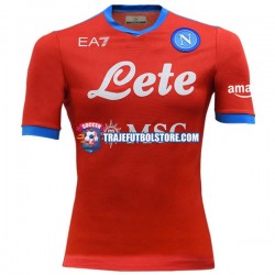 Camiseta 3ª Napoli Hombre 2021-2022 Manga Corta