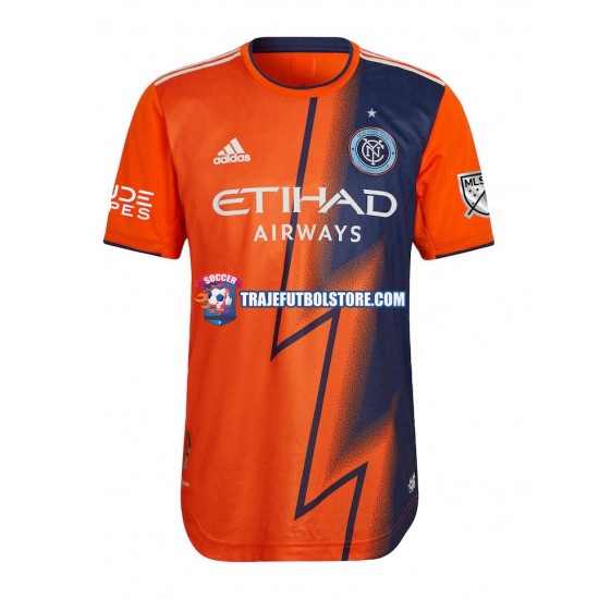 Camiseta 2ª New York City FC Hombre 2022-2023 Manga Corta