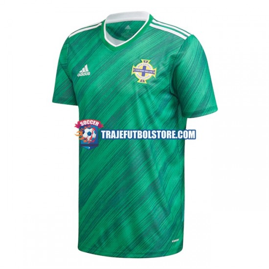 Camiseta 1ª Irland Del Norte 2020-2021 Hombre Manga Corta